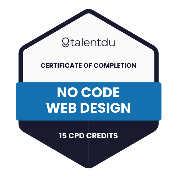 CPD Group: No Code Web Design Certificate CPD Group: No Code Web Design Certificate